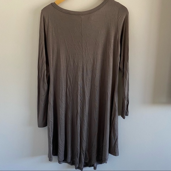 Dearcase Light Brown Long Sleeve Dress | Medium | NWT - Picture 3 of 3